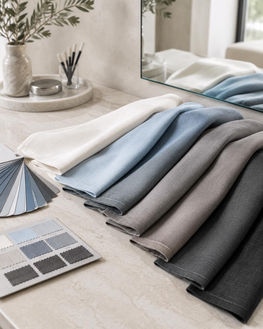 Drappi professionali per l’analisi dei colori freddi e neutri